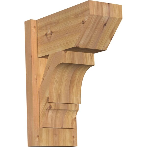 Ekena Millwork Balboa Slat Smooth Outlooker, Western Red Cedar, 7 1/2"W x 14"D x 18"H OUT08X14X18BOA06SWR - main